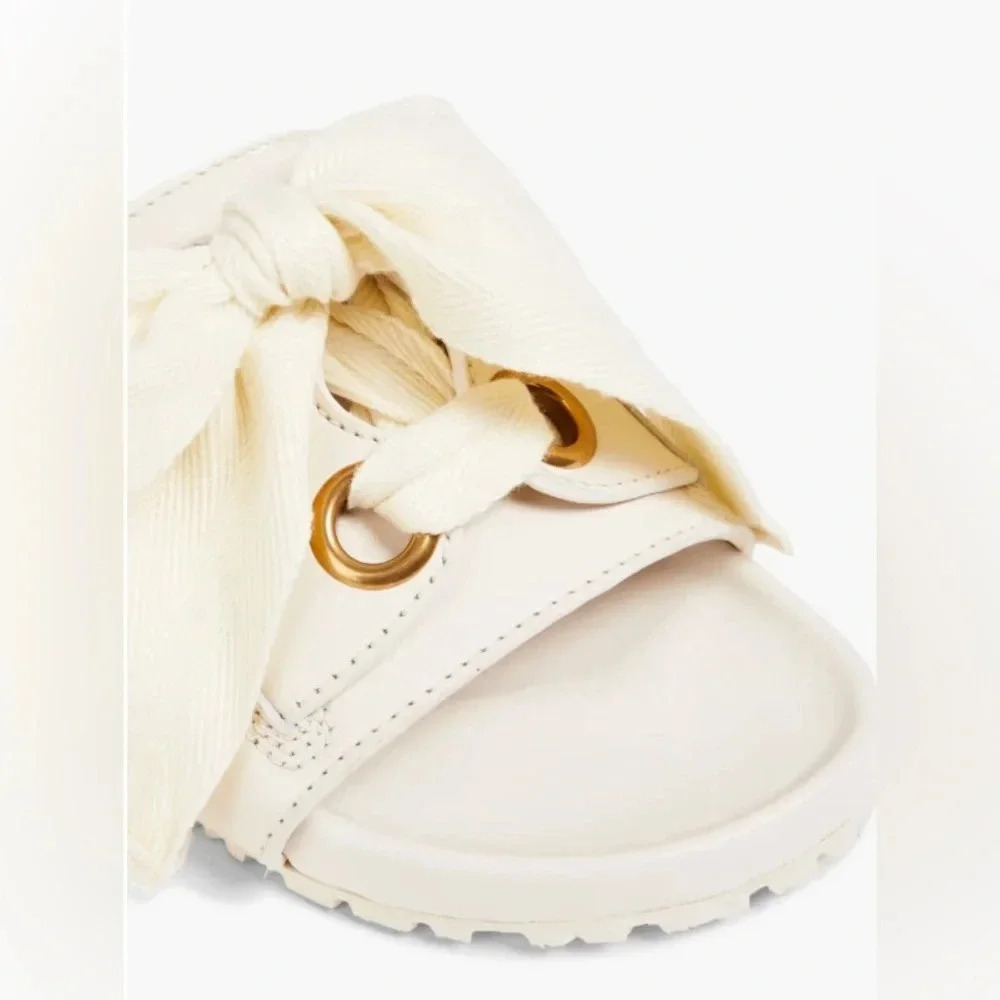 Zimmermann Bow Slides Ivory Size EU 41/ US 10.5 - Picture 3 of 12